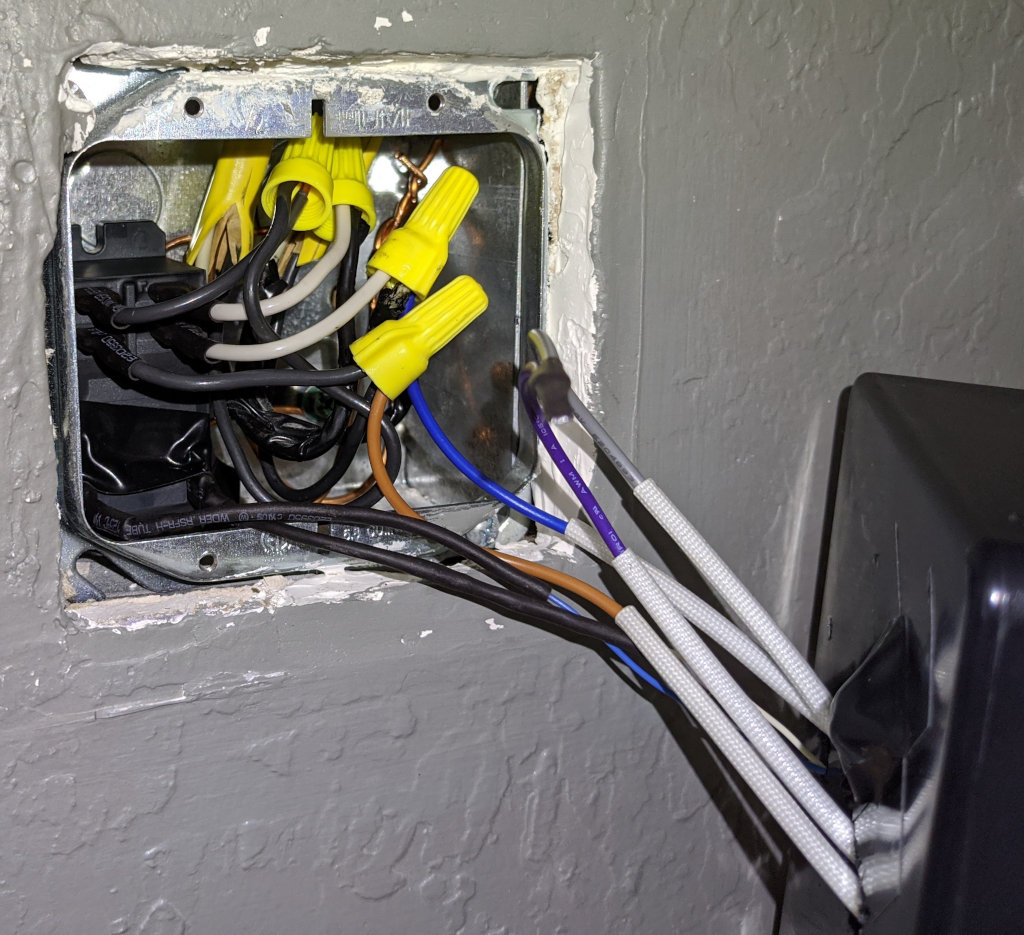 Junction box with relay